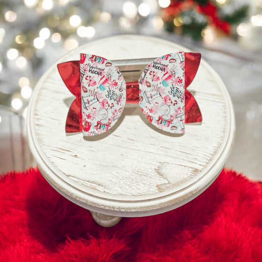 Peppermint Mocha Bow